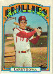 1972 Topps Baseball Cards      520     Larry Bowa